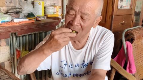 大爷吃碎瓜后续如何,一段温馨的晚年生活趣事  第1张